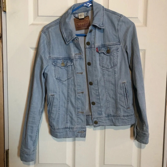 Levi’s Women’s Jean Jacket XS Denim Light Wash - Picture 1 of 4